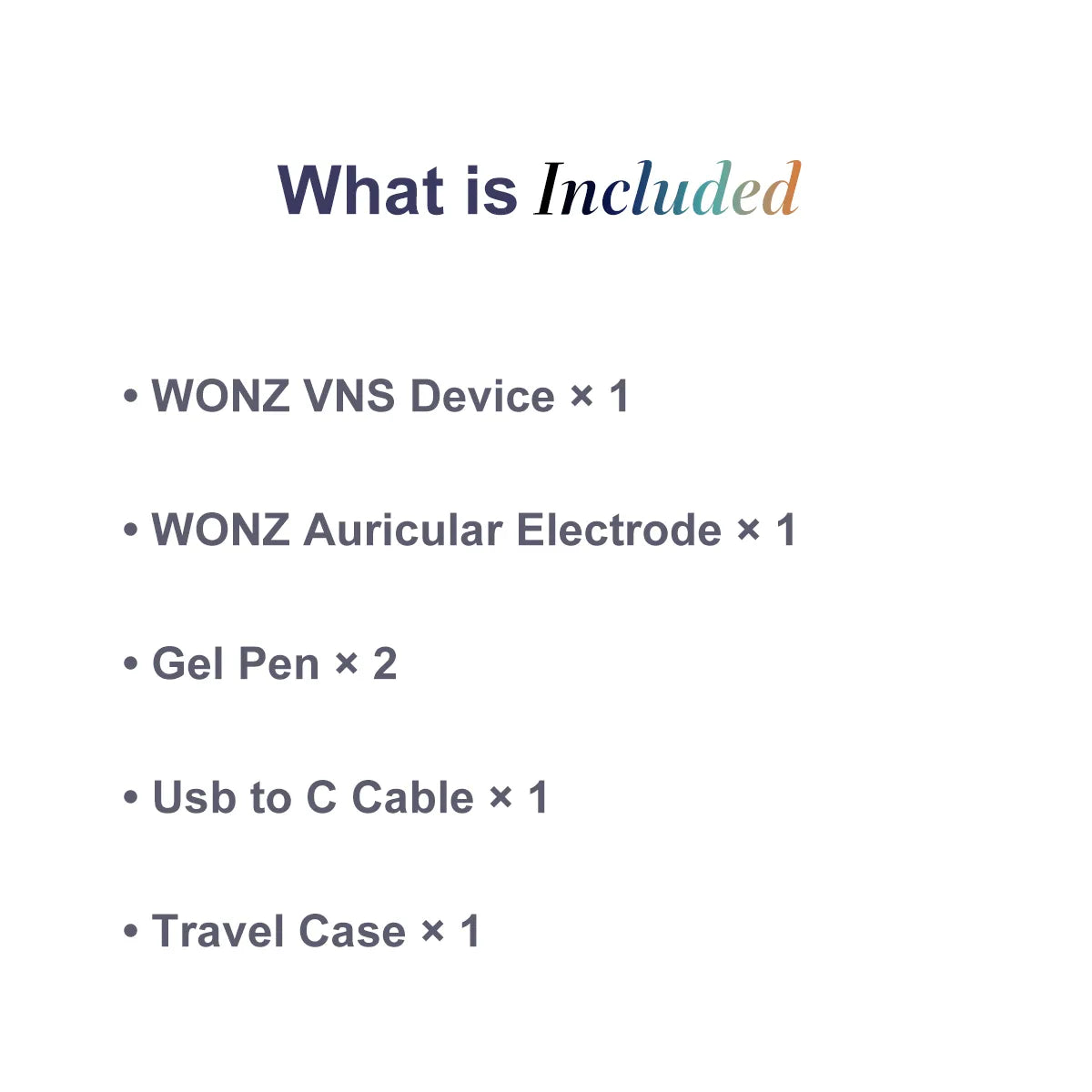 WONZ ta-VNS Massage Device
